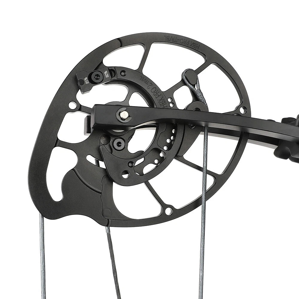 H21 Archery Compound Bow 40-70lbs Let-off 85% 25-30'' RH Hunting Shooting Target