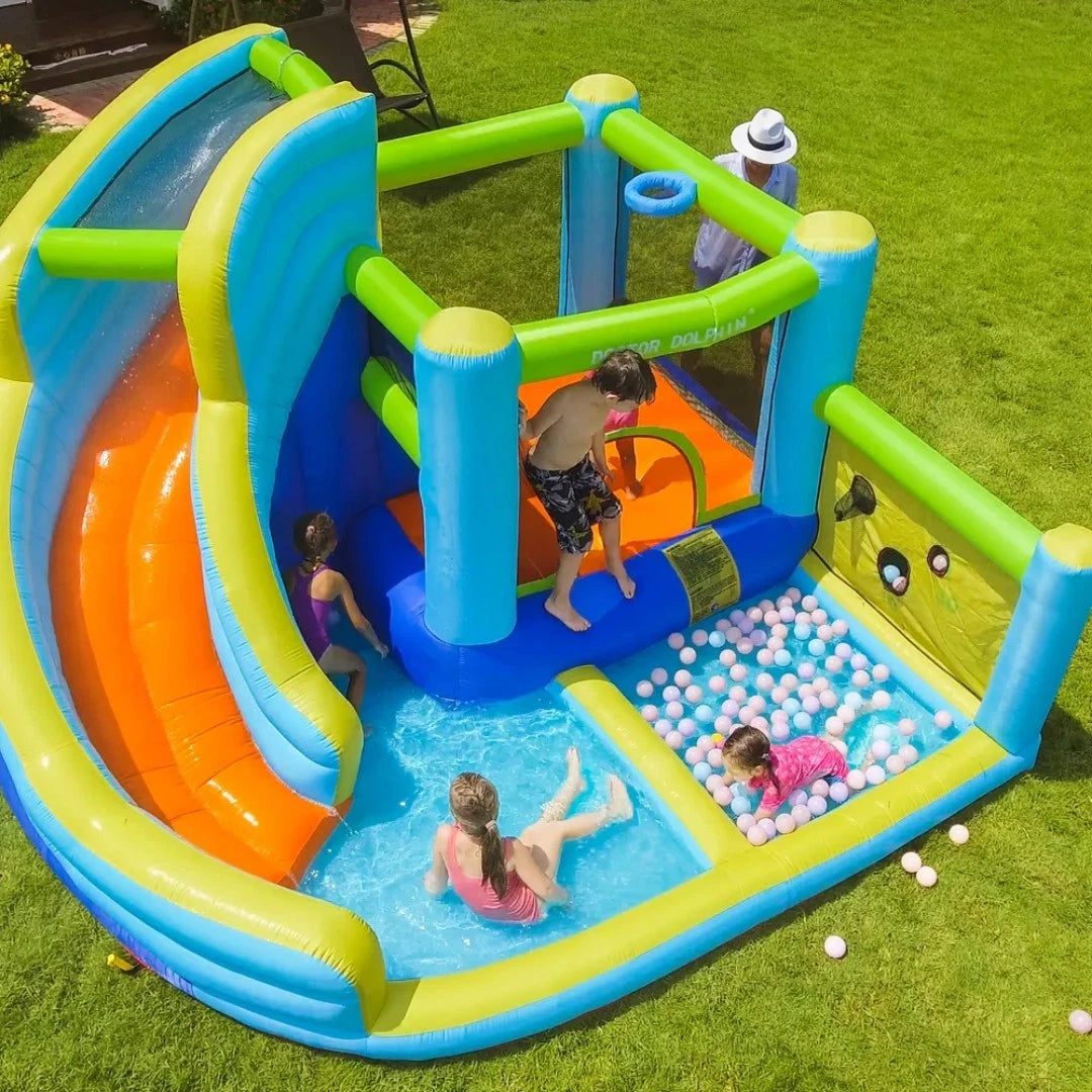 Inflatable Bouncer Jumping Castle House Water Slide for Kids Jump