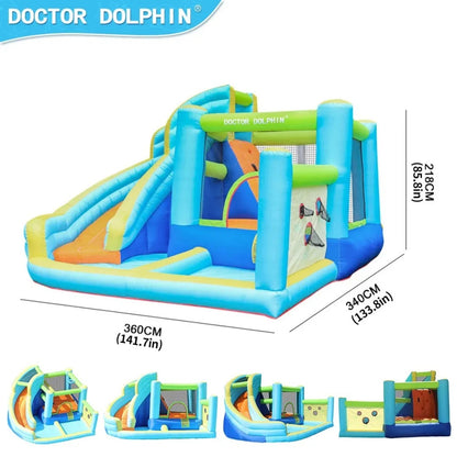 Inflatable Bouncer Jumping Castle House Water Slide for Kids Jump