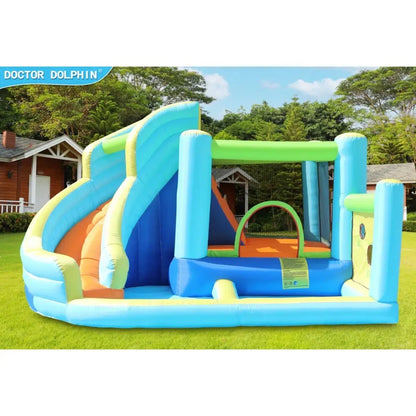 Inflatable Bouncer Jumping Castle House Water Slide for Kids Jump