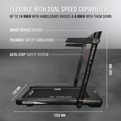 Everlast Walking Pad Treadmill Motorized Treadmill